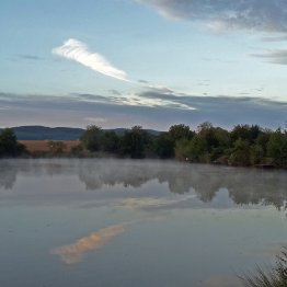 Září na rybníku Nohavice